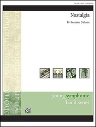 Nostalgia Concert Band sheet music cover Thumbnail